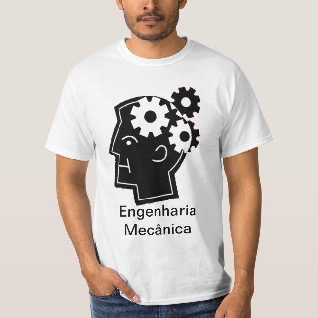 Camiseta Engenharia Mecanica (Anverso)
