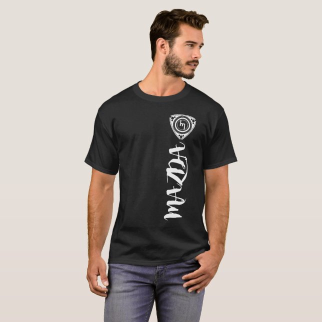 Camiseta Engin rotatorio de Mazda Wankel de los hombres de (Anverso completo)