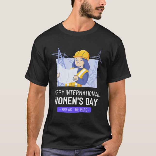 Camiseta Engineer Break Bias Happy International Women s Da (Anverso)