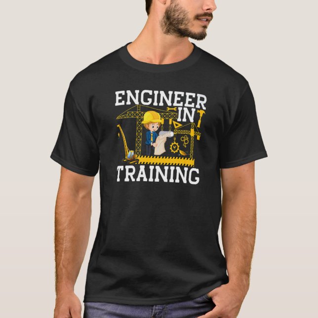 Camiseta Engineer in Training Future Engineer Boys Girls Ki (Anverso)