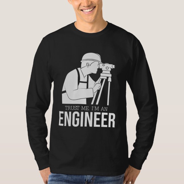 Camiseta engineer joke    text  humour  engineer (Anverso)
