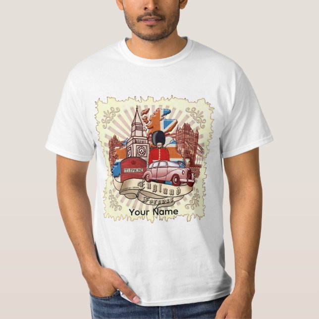 Camiseta England Forever (Anverso)