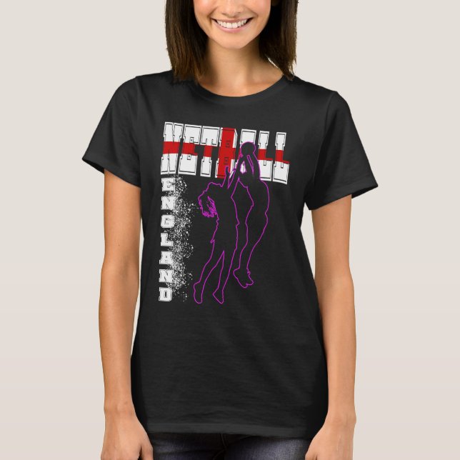 Camiseta England World Team  Netball (Anverso)