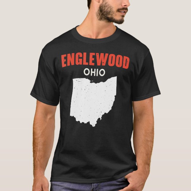 Camiseta Englewood Ohio USA State America Travel Ohioan (Anverso)
