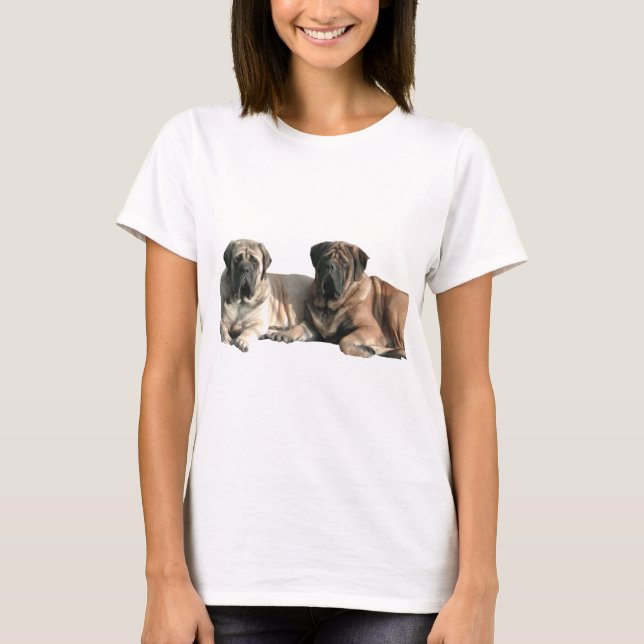 Camiseta English Mastiff Freunde (Anverso)
