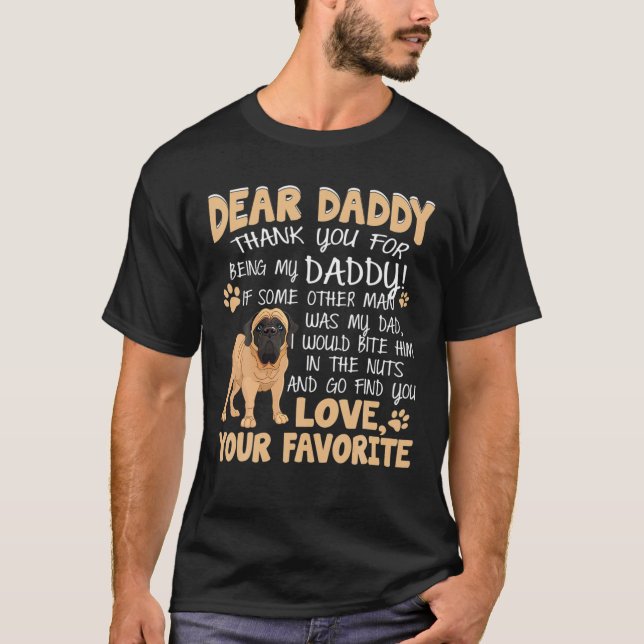 Camiseta English Mastiff, Funny For English Mastiff Lover (Anverso)