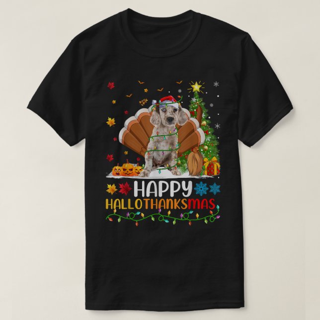 Camiseta English Setter Dog Lover Funny English Setter Hell (Diseño del anverso)