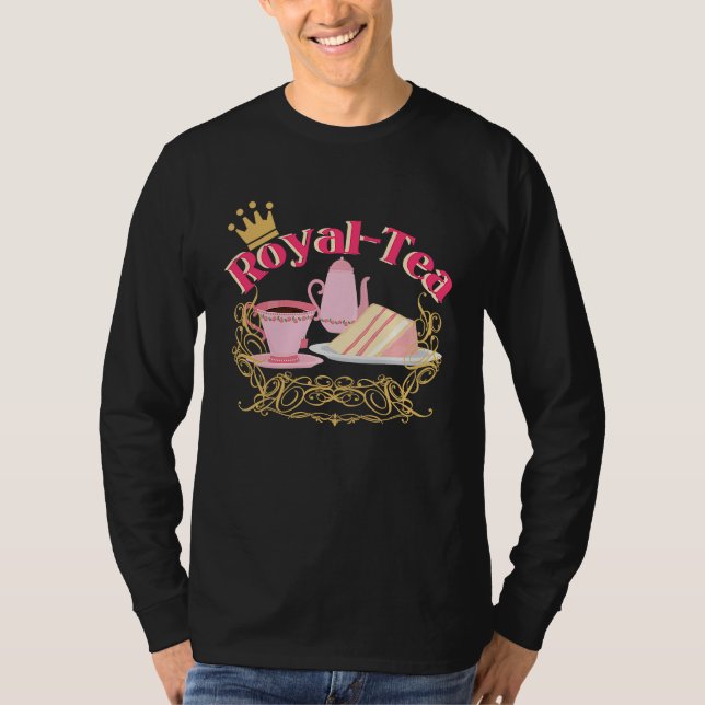 Camiseta English Tea Party Royalty Pun Tea (Anverso)
