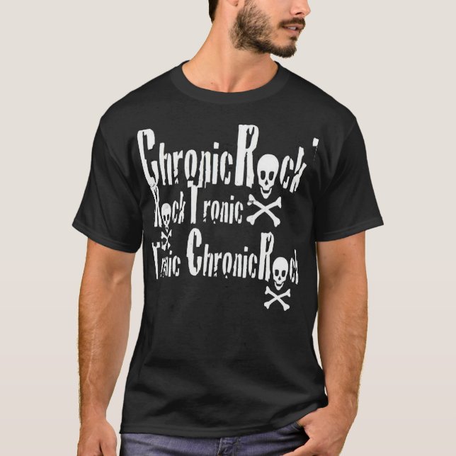 Camiseta Engranaje crónico de Tronic de la roca (Anverso)