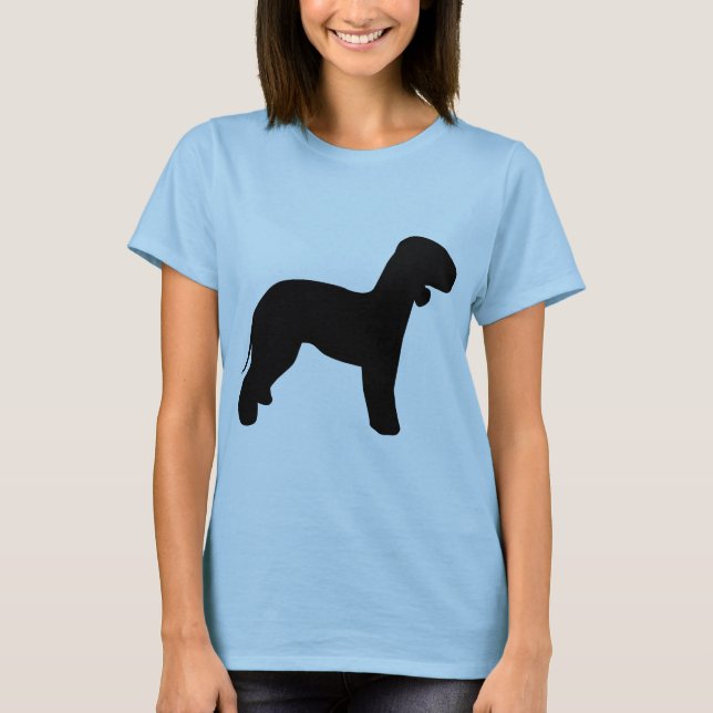 Camiseta Engranaje de Bedlington Terrier (Anverso)