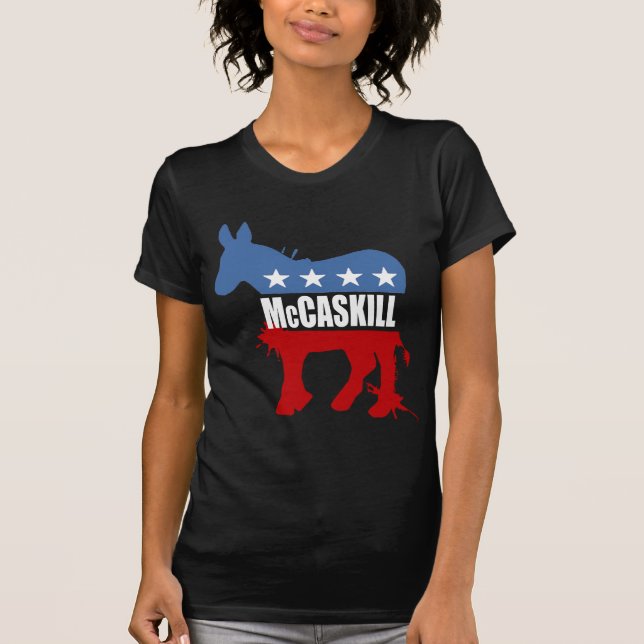 Camiseta Engranaje de la elección de CLAIRE MCCASKILL (Anverso)