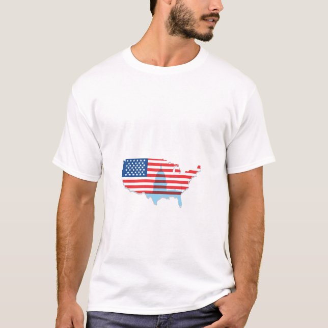 Camiseta Engranaje de la elección de DANIEL INOUYE (Anverso)