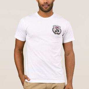 Camiseta Engranaje de la fan del fútbol 2016 de Costa Rica