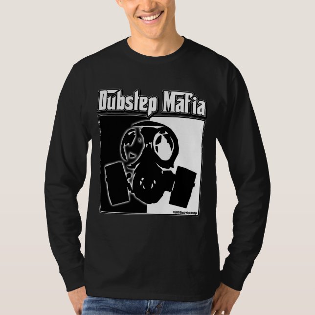 Camiseta Engranaje de la ropa de Dubstep de la música del (Anverso)