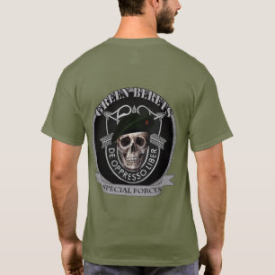 CAMISETA ENGRANAJE DE LAS FUERZAS ESPECIALES DE LA BOINA