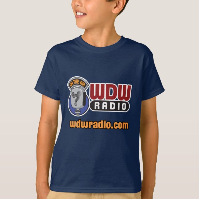 Camiseta Engranaje de radio del logotipo de WDW (Anverso)