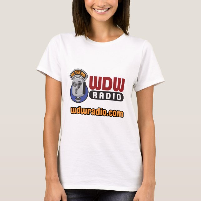 Camiseta Engranaje de radio del logotipo de WDW (Anverso)