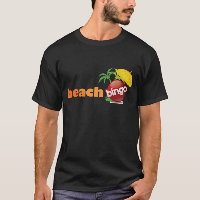 Camiseta Engranaje del bingo de la playa del auge (Anverso)