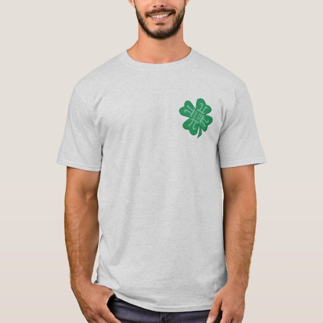 Camiseta Engranaje del fiesta Pi-Rish (Anverso)