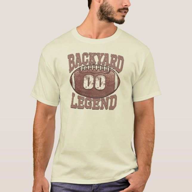 Camiseta Engranaje del fútbol de la leyenda del patio (Anverso)