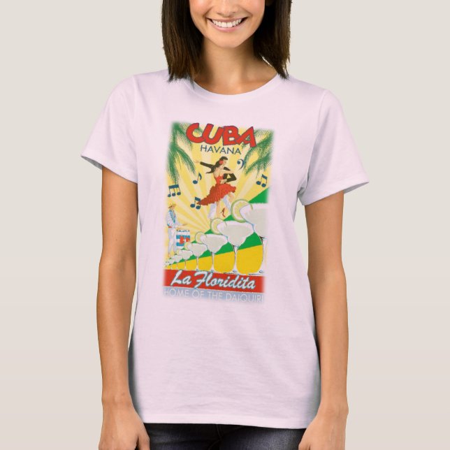 CAMISETA ENGRANAJE DEL LA FLORIDITA CUBA (Anverso)