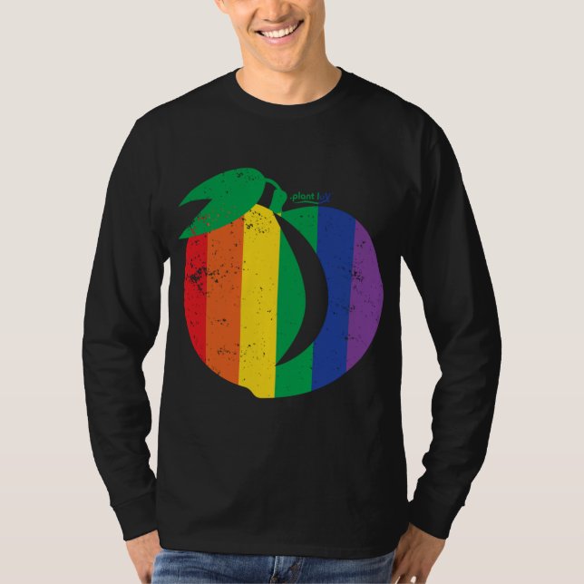 Camiseta Engranaje, Fruta De Berry De Pluma, Booty Redonda, (Anverso)