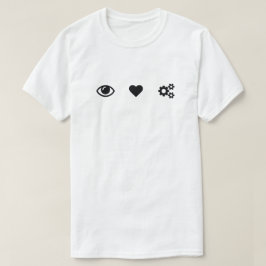 Camiseta Engranajes del corazón del ojo