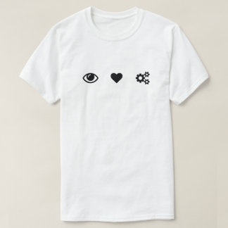 Camiseta Engranajes del corazón del ojo