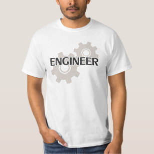 Camiseta Engranajes del mecanismo del ingeniero