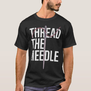 Camiseta Enhebrado de Aguja - Enhebrar la Aguja - Herramien