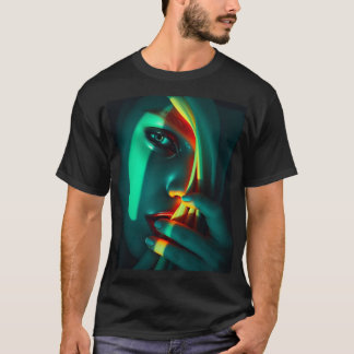 Camiseta Enigma: A Portrait of Intrigue