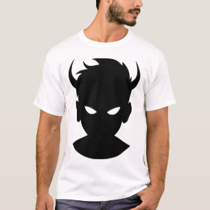 Camiseta Enigma Etéreo: Ilustración del Chico Demonio