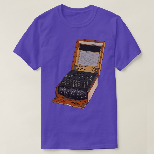 Camiseta Enigma Machine (Diseño del anverso)