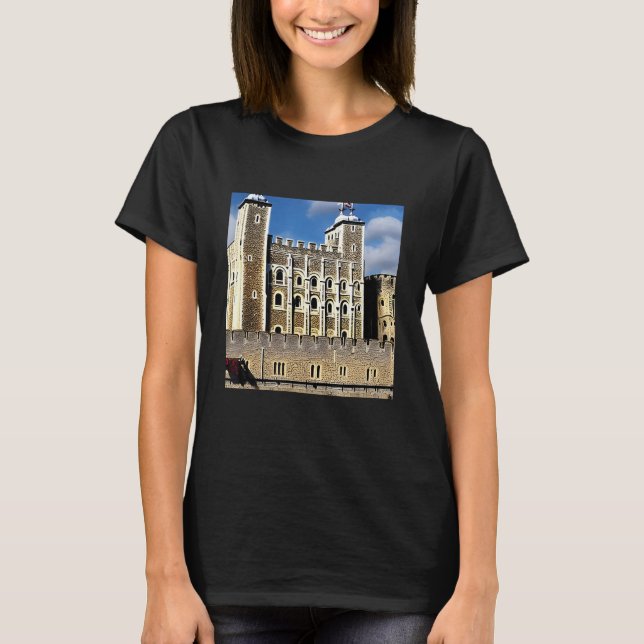 Camiseta Enigmática Visions Tower de Londres (Anverso)