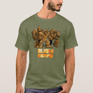 Camiseta Enjambre Brown de Mushi