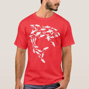 Camiseta Enjambre de tiburones salva a los tiburones