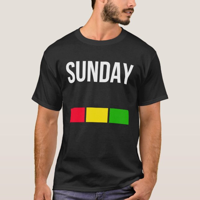 Camiseta Enjoy Cool Sunday Mood Illustration  Graphic Desig (Anverso)