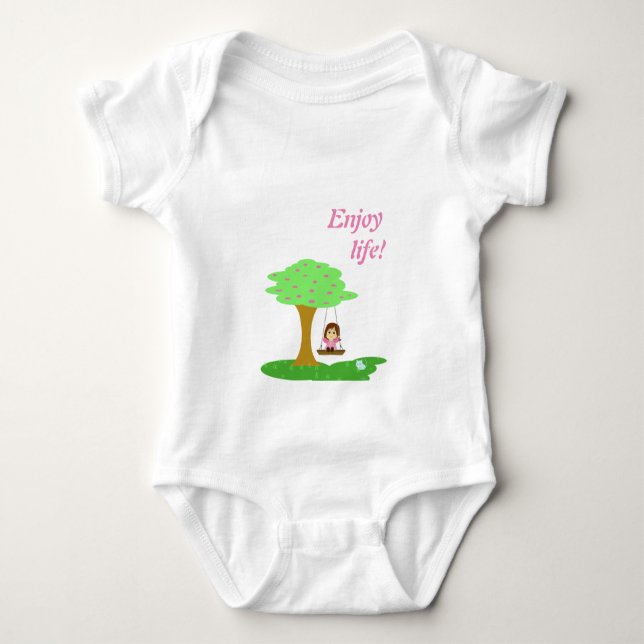 Camiseta Enjoy life! (Anverso)