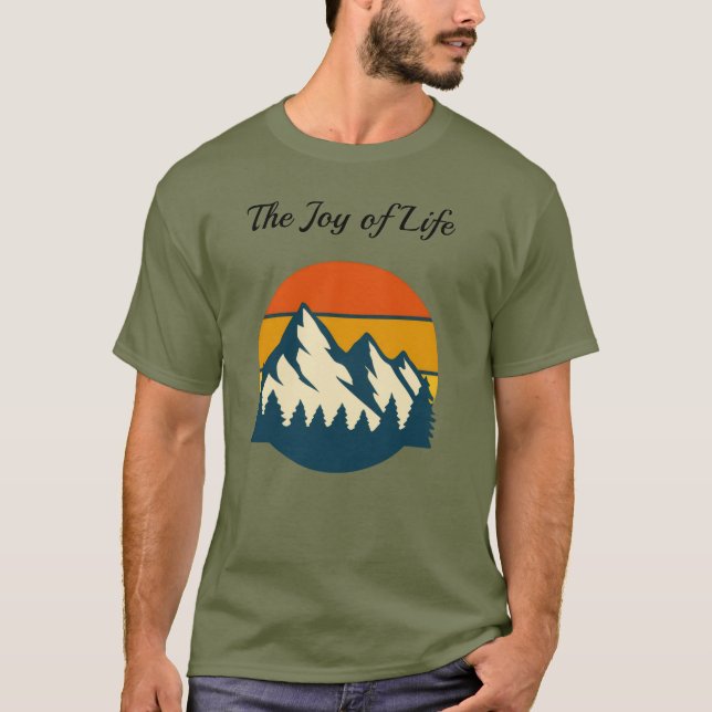 Camiseta Enjoy Life in Calm Nature (Anverso)