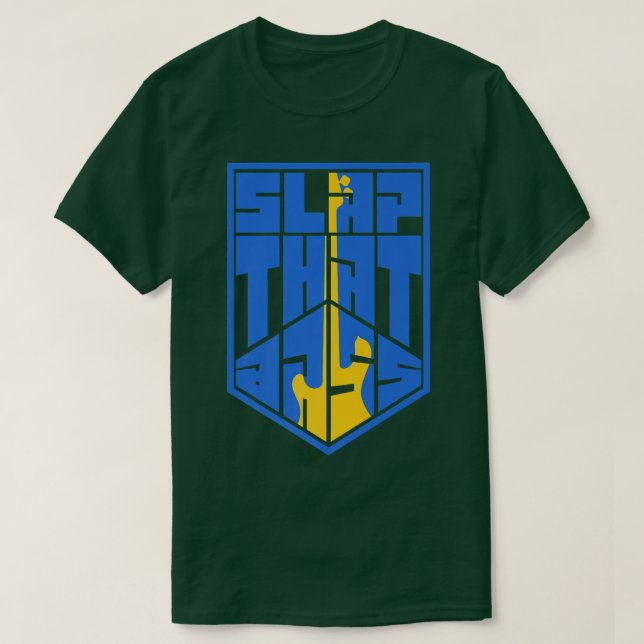 Camiseta Enjoy Slap Bass Guitar Jam Session Slap that bass  (Diseño del anverso)