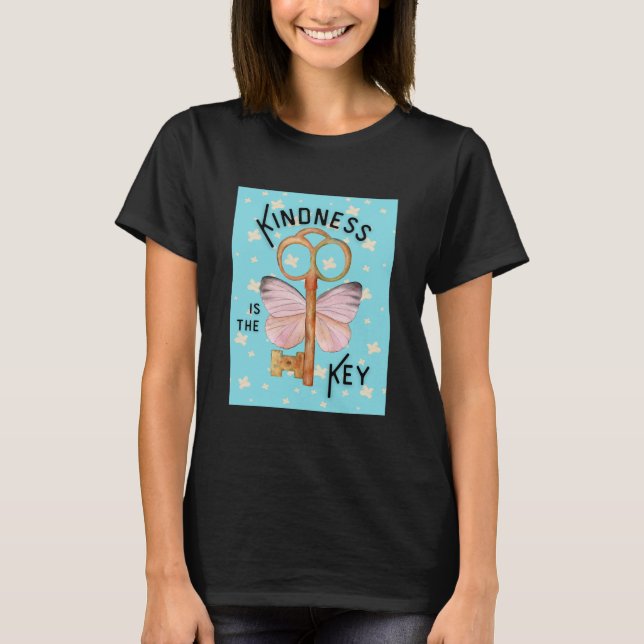 Camiseta Enjoy this graphic Kindness is the Key design (Anverso)