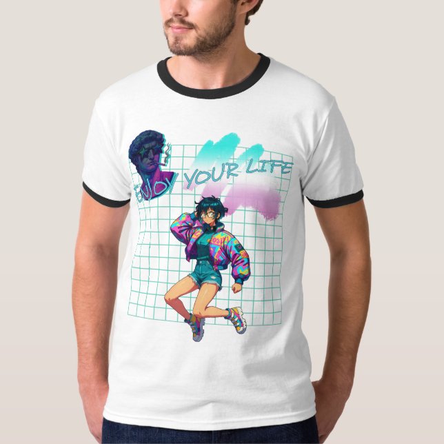 Camiseta Enjoy Your Life (Anverso)