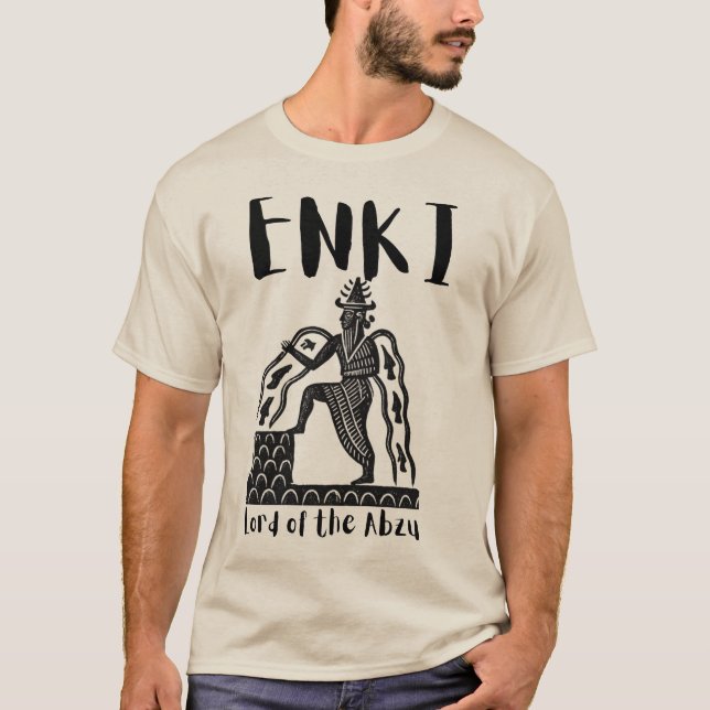 Camiseta Enki Ea Señor del Abzu (Anverso)