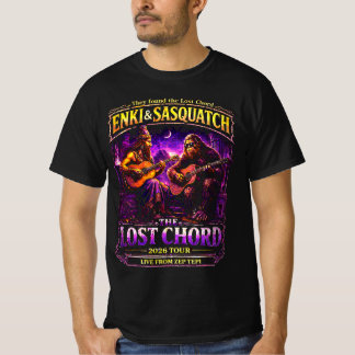 Camiseta Enki y Sasquatch la gira Lost Chord