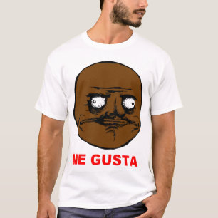 Camiseta Ennegrézcame cara Meme de la rabia de Gusta