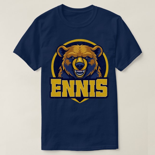 Camiseta Ennis Alaska Diseño Original TShirt (Diseño del anverso)