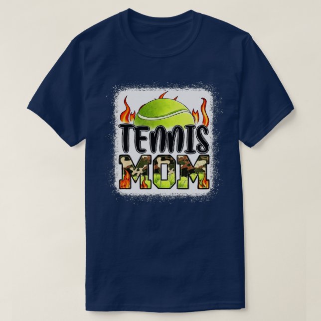 Camiseta ennis Mom Camouflage ennis Mom (Diseño del anverso)