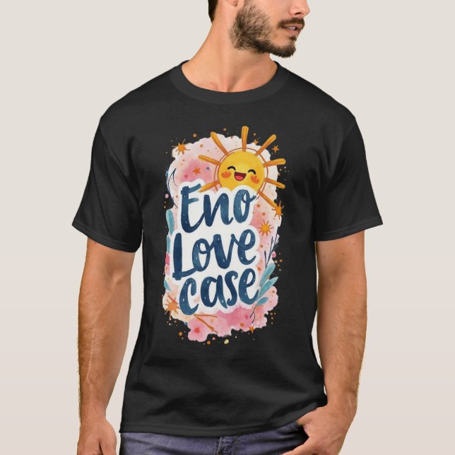 Camiseta "Eno Love Funda" Diversión y playful Graphic T-Shi (Anverso)
