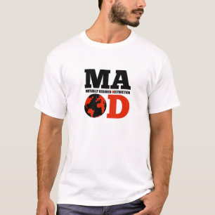 Camiseta ENOJADA de la destrucción mutuamente
