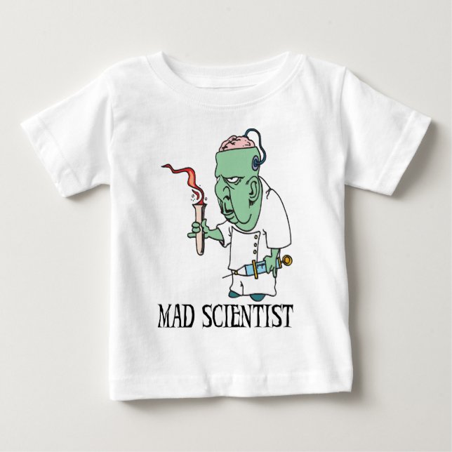 Camiseta enojada del científico (Anverso)